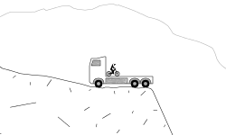 Crossing the rocks