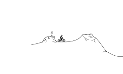 Mountain terrain MTB