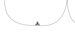 Weird path :( but Curved Line