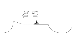 Halfpipe and Jump Park
