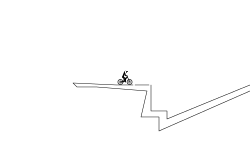 Down hill