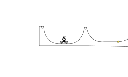 Half pipe spine jump