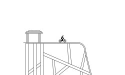 Ski Jumping Mountain bike