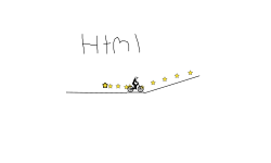 Html is in a track