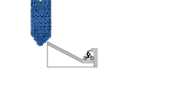 blue arrow