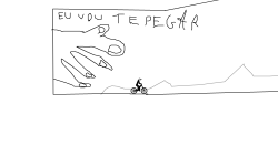 águia com sede