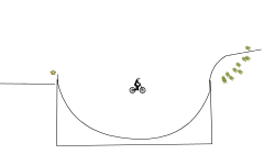 Half pipe fun!
