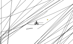 follow the line down the left