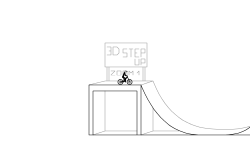 3D step up jumps