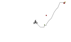 BMX climb