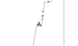 Impossible mountain climb