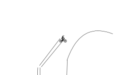 bike with a wheel