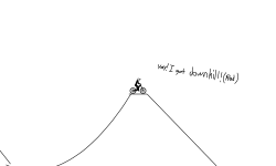 Downhill hat!