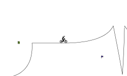 jumps with bonus half pipe