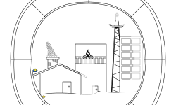 city ​​in a circle