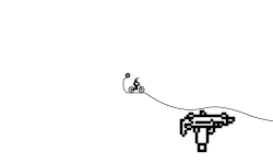 Mini Uzi pixel art