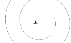 Real archimedean spiral