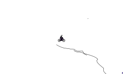 Blob downhill