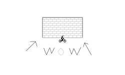 the wall