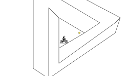 optical illusion track