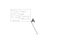 wheelie + stoppie auto