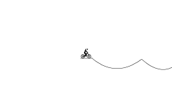 Down hill