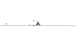 Little bomb jumping track.