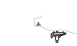 Mini Uzi pixel art (fixed)