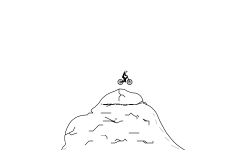 mountain and geyser