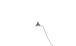 ride a bicycle very slowly
