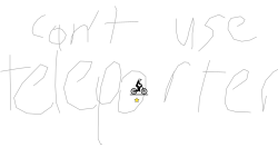 I can’t use the teleporter