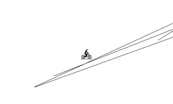 weird uphill
