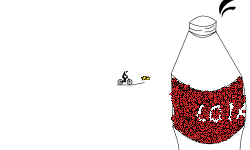 empty cola can