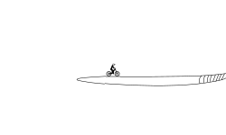 Boomerang flow track