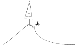 Mountain Bike track Fist one