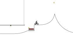 the continued track