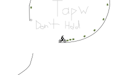 Press W (don't hold)