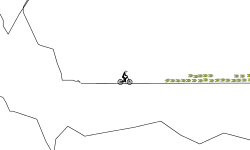 I fly my bike..