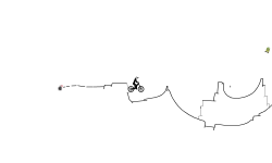 BMX Mountain Wheelie