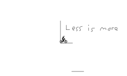 Less is less