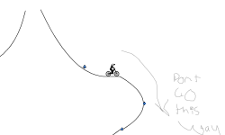 go left and dont fall down hol