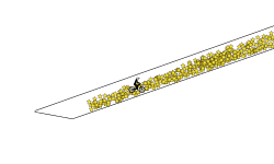 The half golden katana