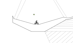 Long bike ride through space
