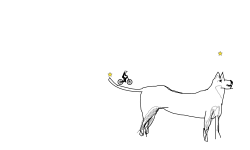 dog and cow