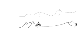 mountains jumps