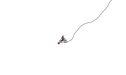 bmx uphill climb