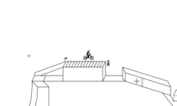3-D skate park