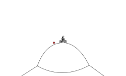 Alien On A Bike!