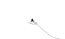 steep hill