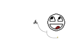 smiley face pixel art